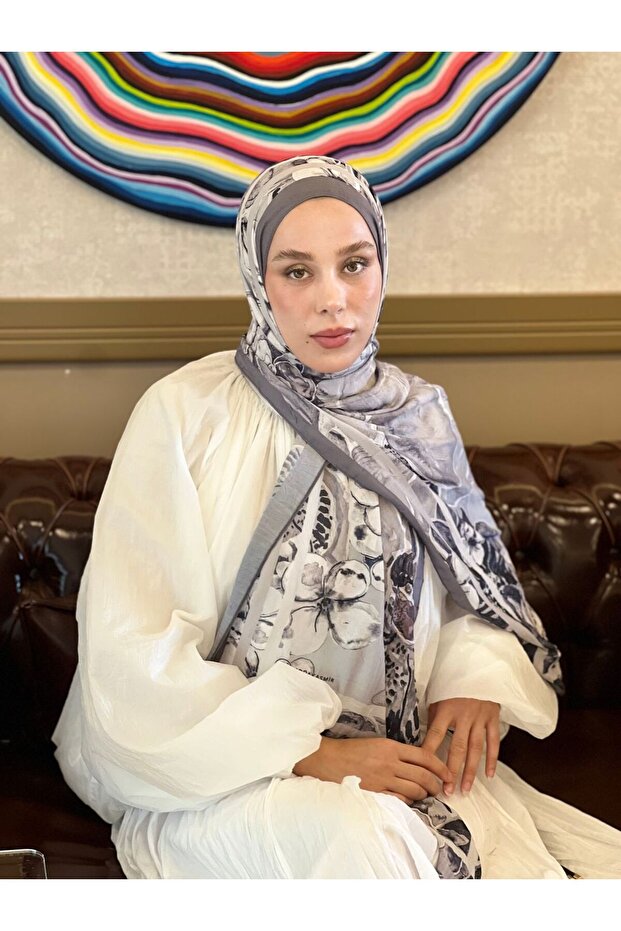 Lipa Desen Bambu Şal - 1