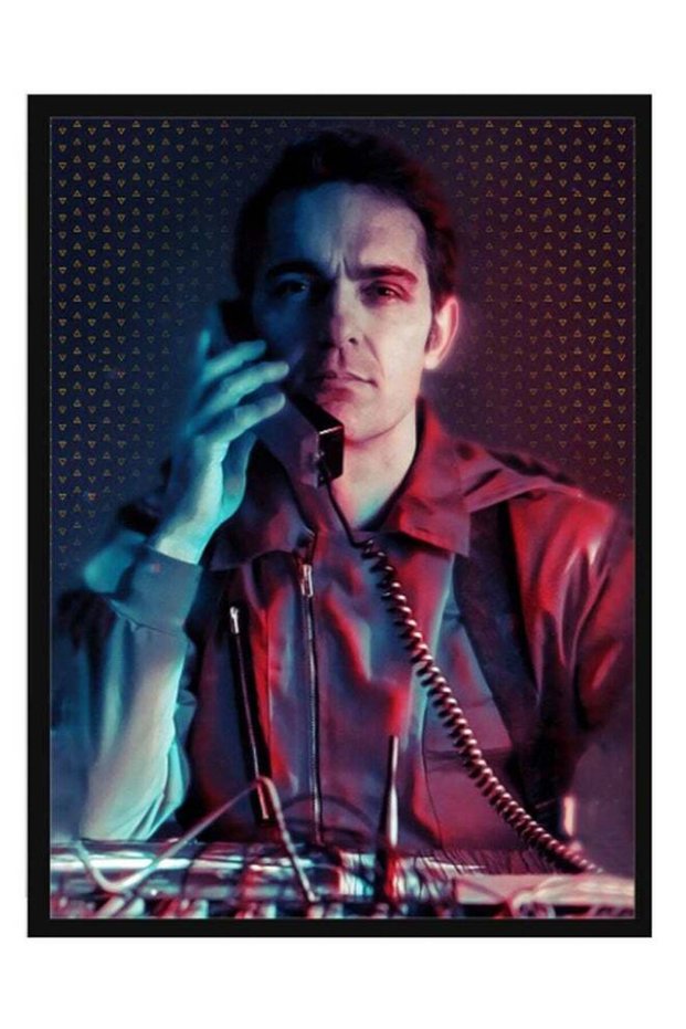 Berlin Money Heist Poster With Frame Multicolour 40 x 55centimeter
