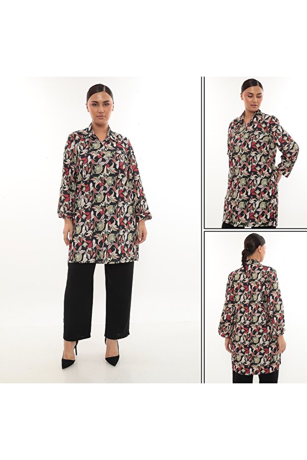 Дамски модел с разрез - 5