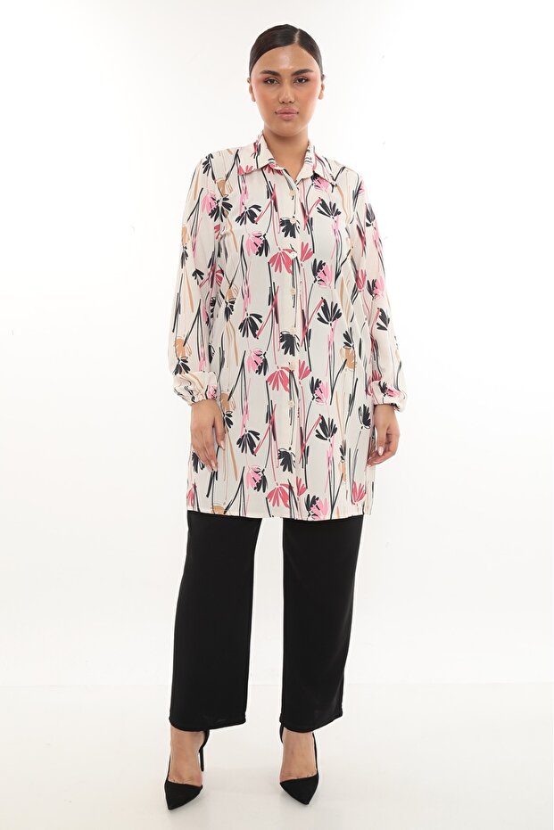 Дамски модел с разрез - 4