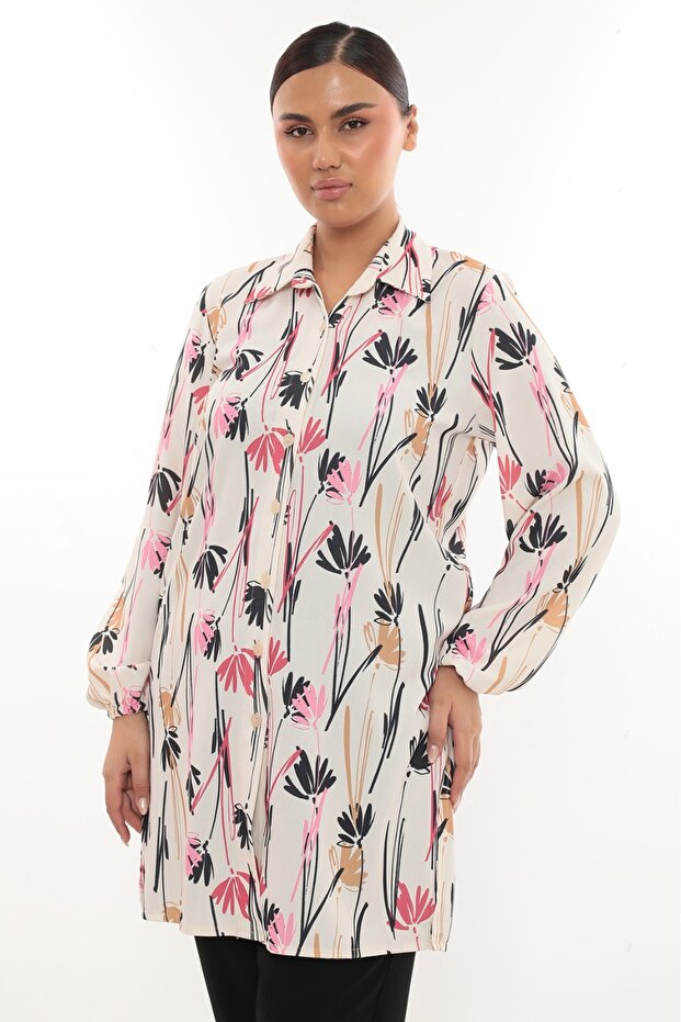 Дамски модел с разрез - 2