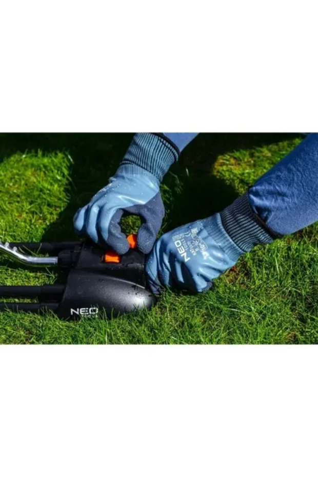 Latex/polyester gloves, 2 layers, size 8, - 3