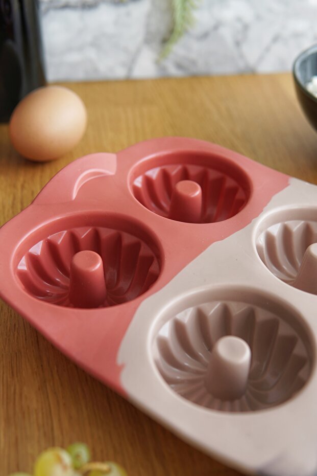 6'lı Mix Muffin Kalıbı, Platinum Silikon - 2