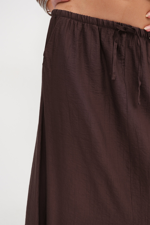 Fusta lunga cu talie elastica E10511 - 3