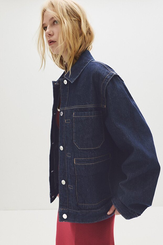 Trucker Kot Ceket - 5