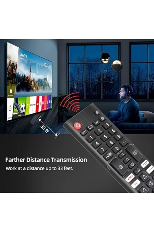 NEW Universal Remote Control Replacement for -TV-Remote All LED OLED LCD Webos 4K 8K UHD HDTV HDR Sm - 8