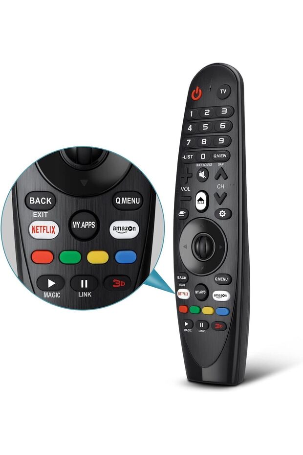 جهاز تحكم عن بعد عالمي للتلفزيون الذكي بديل جهاز التحكم السحري - 1