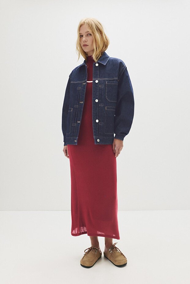 Trucker Kot Ceket - 3