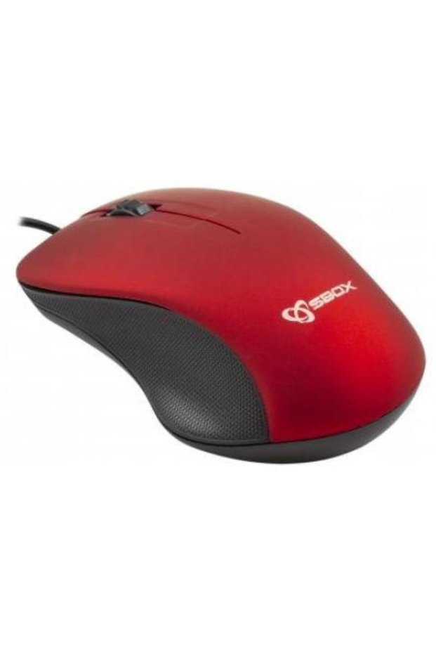 Mouse Optic M-958, 1000 DPI (Red)
