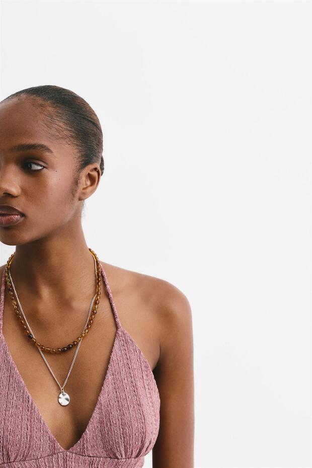 Asimetrik bambula top - 2