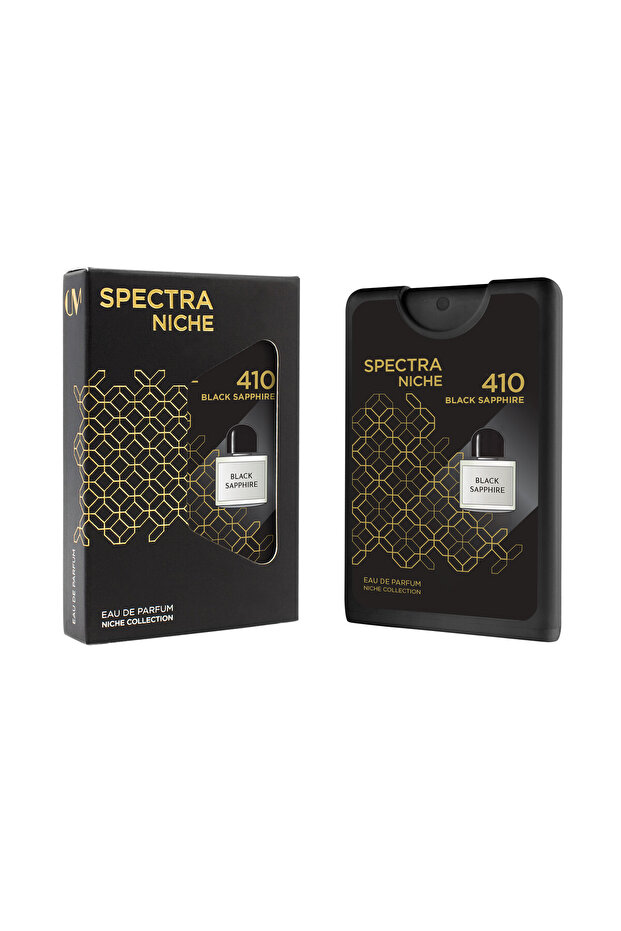 Pocket Niche 410 Black Sapphire EDP Unisex Perfume - 18ml