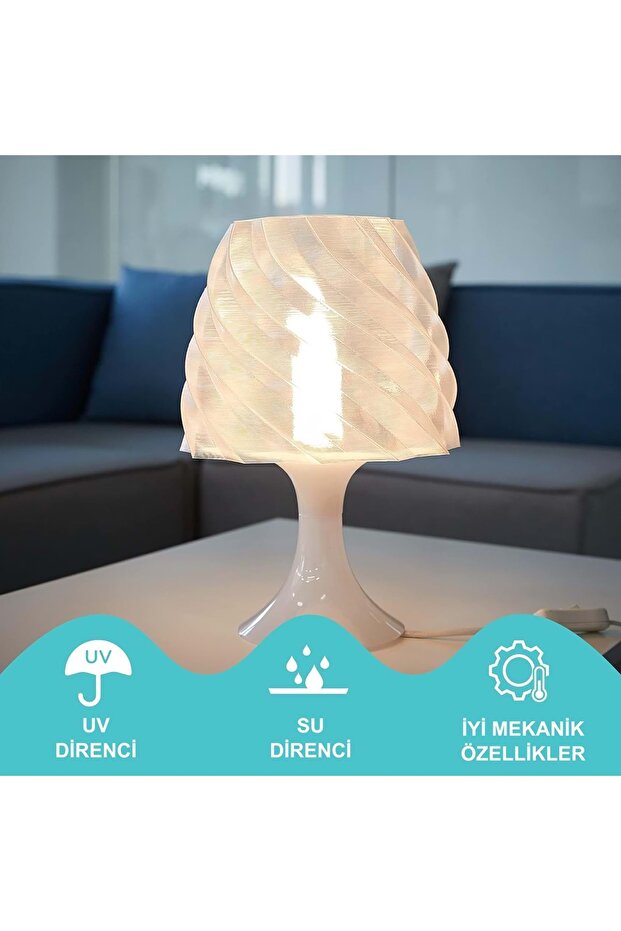 PolyLite PC Saydam Filament – Şeffaf 3D Baskı | 1 kg 1.75mm - 2