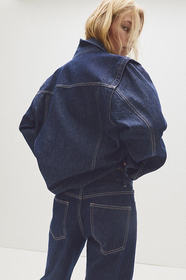 Selvedge düz kesim jean - 5