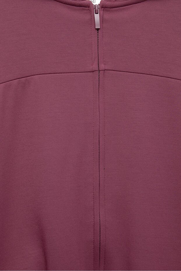 Kapüşonlu balon sweatshirt - 6