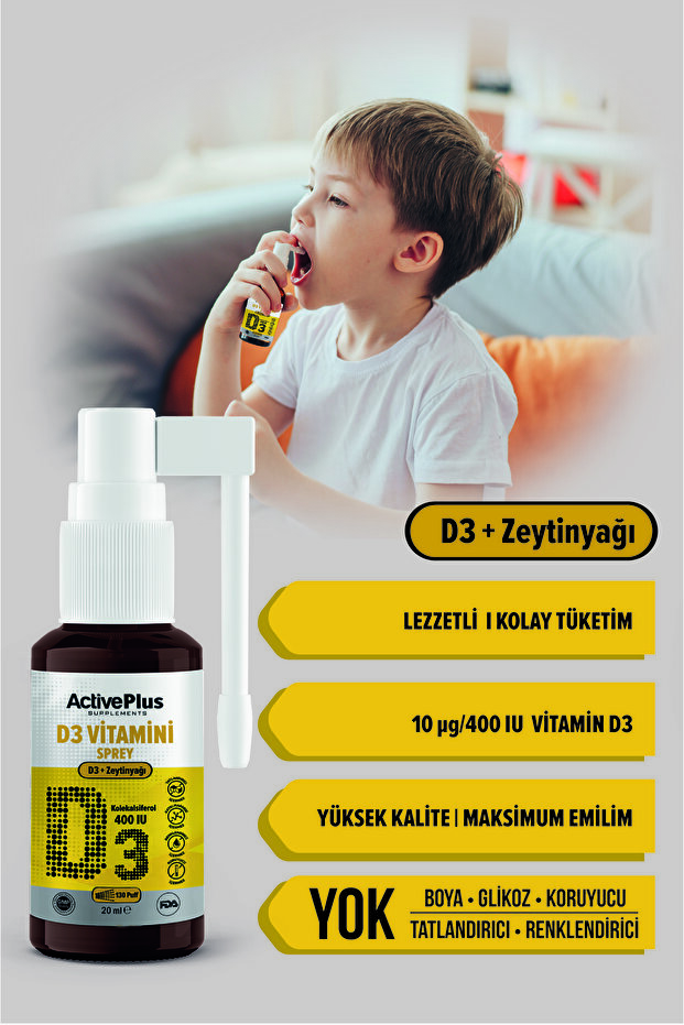 D3 400IU Vitamin Sprey - 2