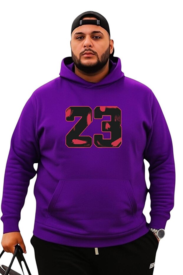 23 Printed Oversized Sweatshirt