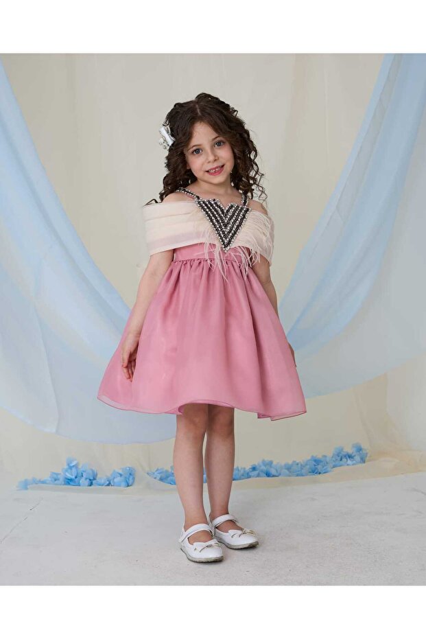 GIRL EVENING DRESS