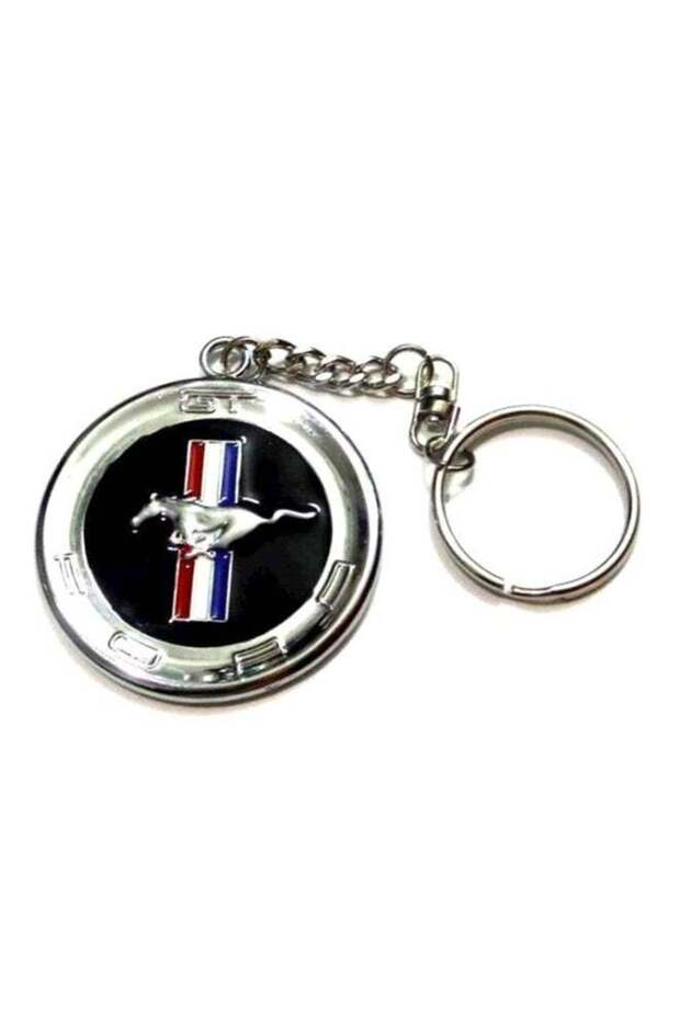 Ford Mustang Logo Keychain