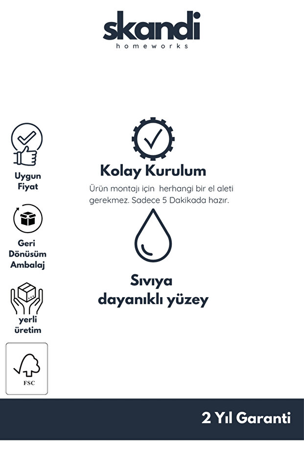 Nardo Orta sehpa - 6