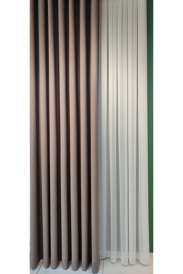 SİMLİ BAMBU TÜL PERDE - 5