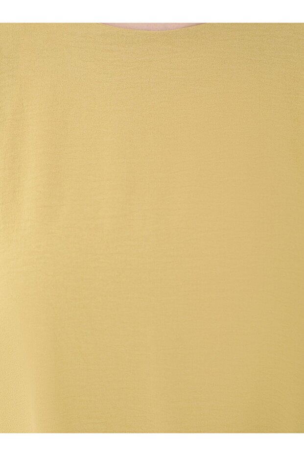 طقم مكون من قطعتين من Aerobin Basic Tunik&Pants مقاس كبير - أخضر فستق - - 6