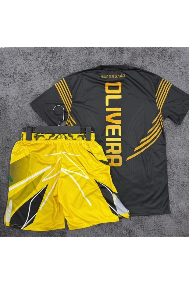 UFC VENUM CHARLES OLİVEİRA SARI ŞORT - 2