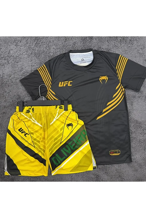 UFC VENUM CHARLES OLİVEİRA SARI ŞORT - 1