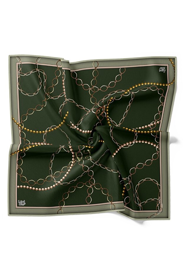 وشاح كريستال لامع بنمط سلسلة - 1