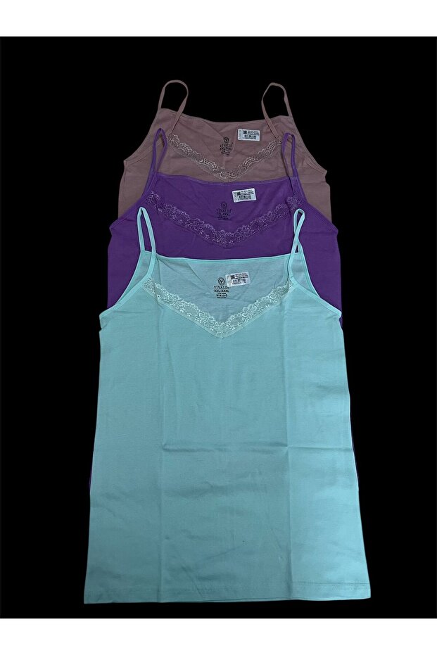 3-Piece Lace Athlete 100% Cotton Combed Cotton Luxury Quality Lycra