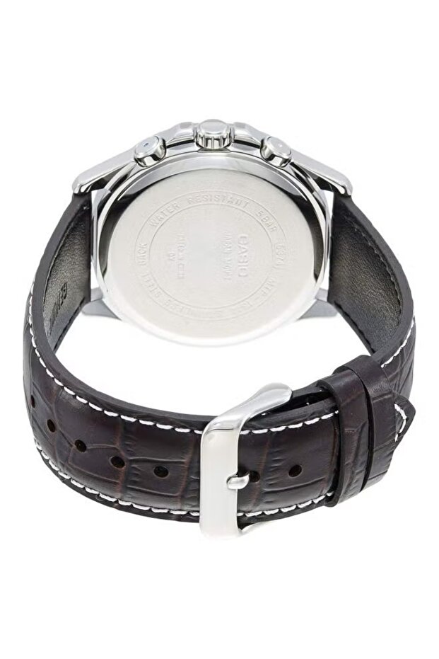 Men's Enticer Analog Watch MTP-1374L-7A1VDF - 47 mm - Brown - 3