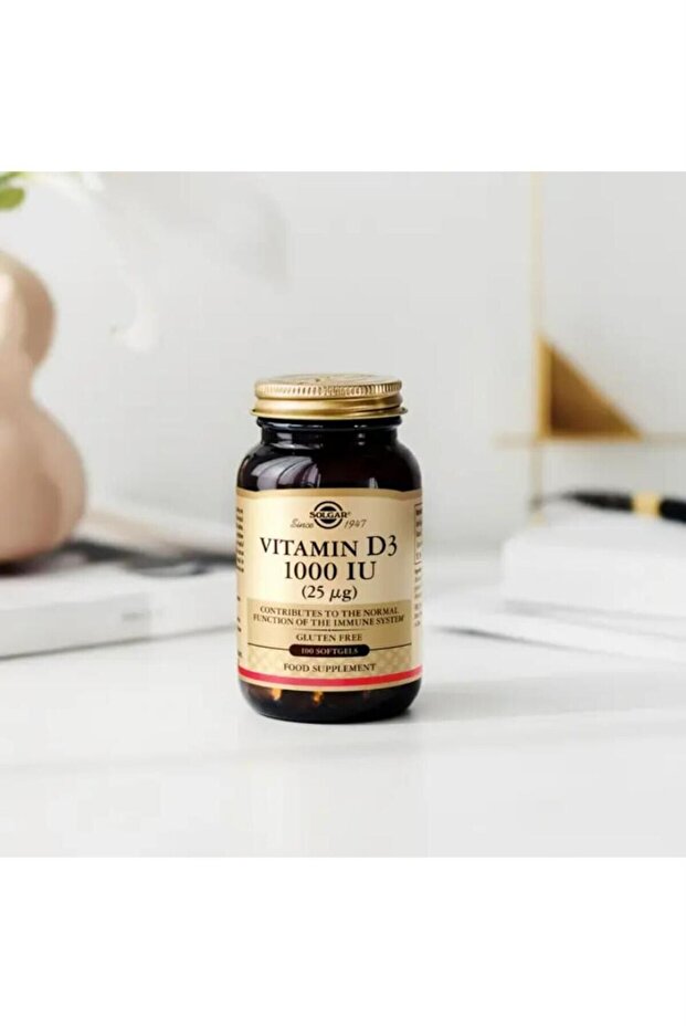 Vitamin D3 1000ıu 100 Kapsül - 3