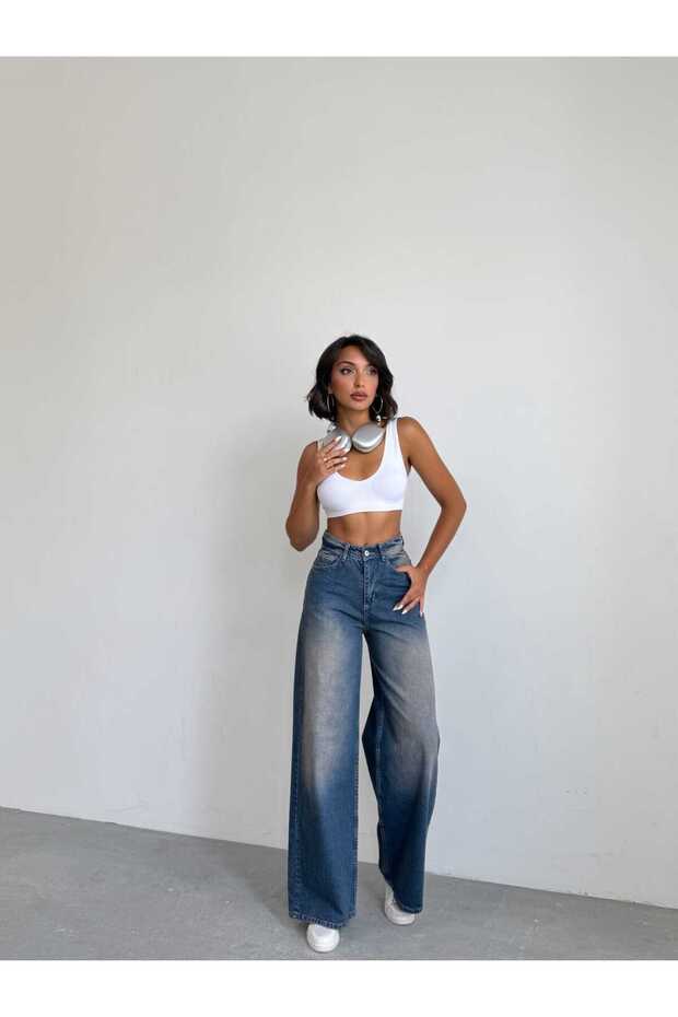 Women's Washable Retro Baggy Jean