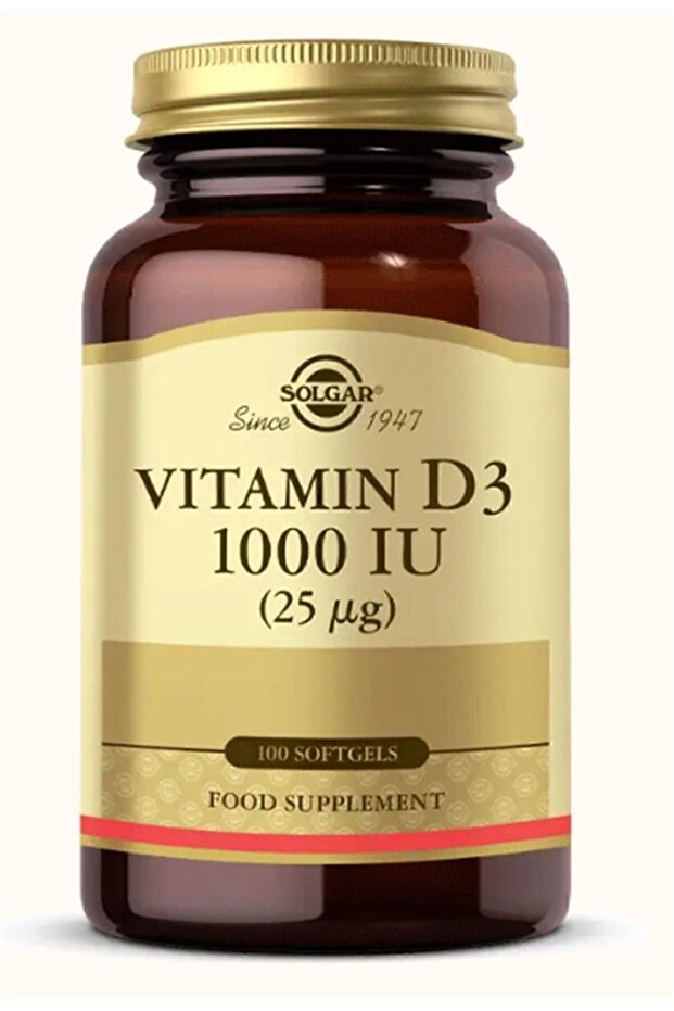 Vitamin D3 1000ıu 100 Kapsül - 1
