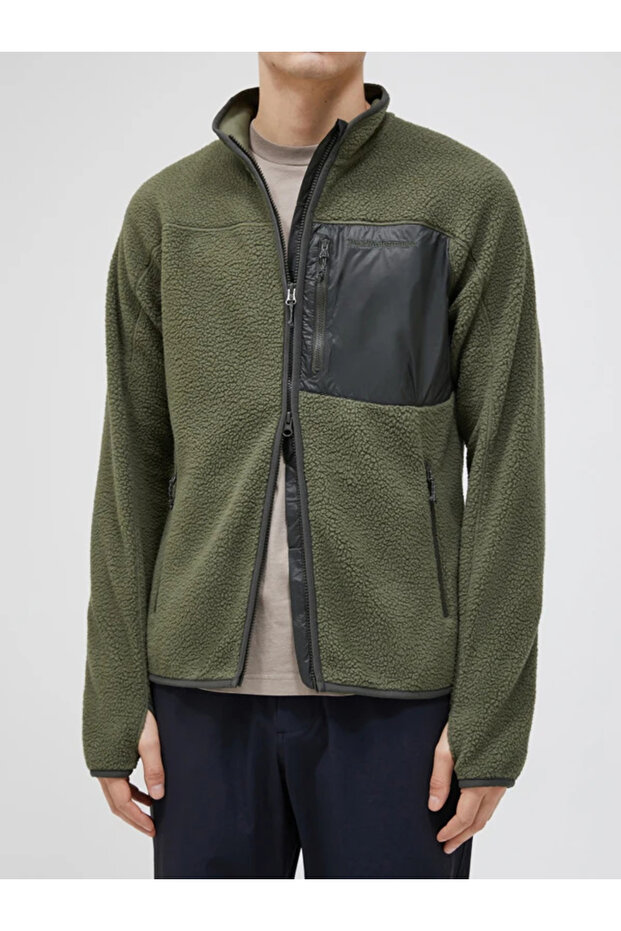 M Pile Zip Jacket Erkek Polar - 3