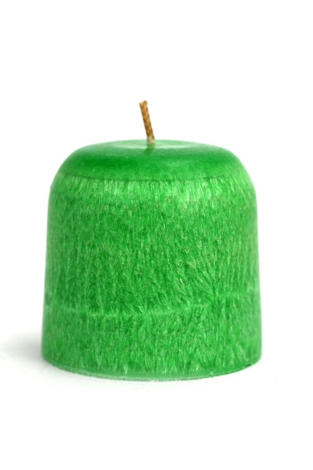 Green Mould Shaped Scented Candles For Home, Scented Candle For Office, Green Color Decorative Scen