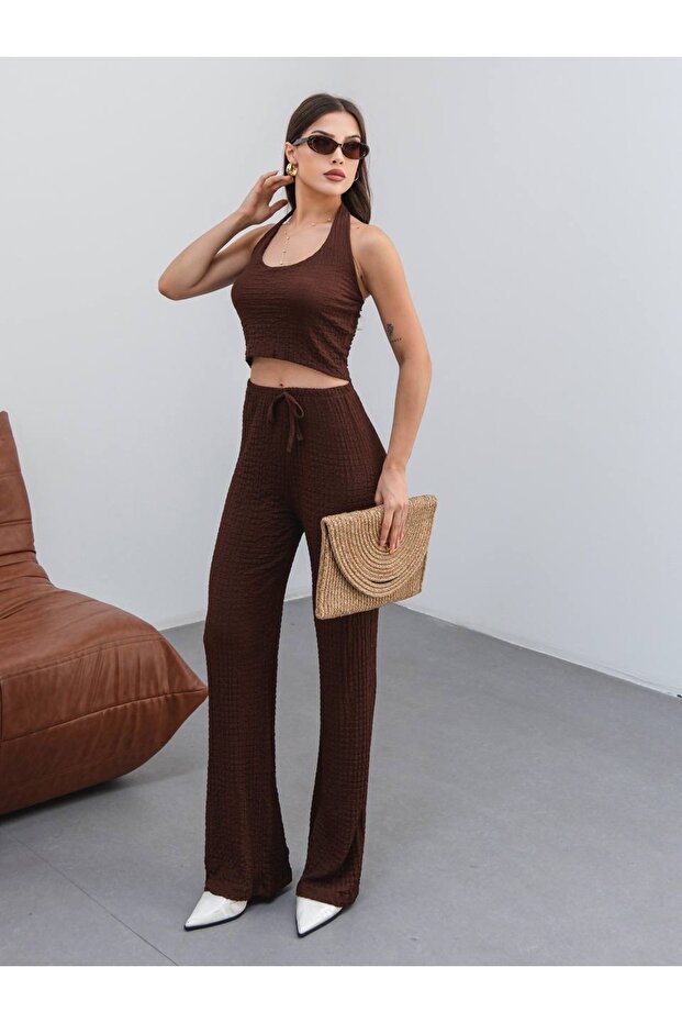 Bubble Kadın Poplin Pantolon - 1