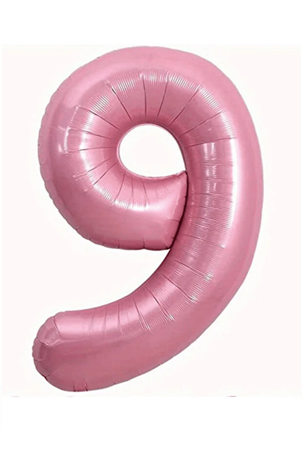 9 Numbers Pink Color 34 Inch Giant Foil Balloon | 76cm