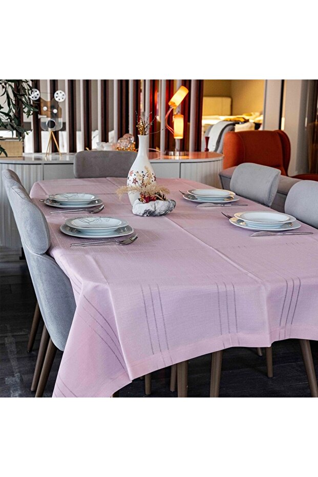 مفرش طاولة مخطط - 1