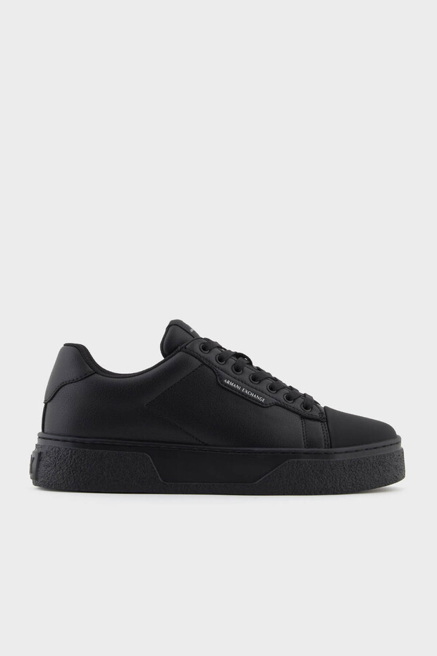 Logolu Kalın Taban Sneaker Ayakkabı Erkek AYAKKABI XM001666 AF19143 UC001 - 1