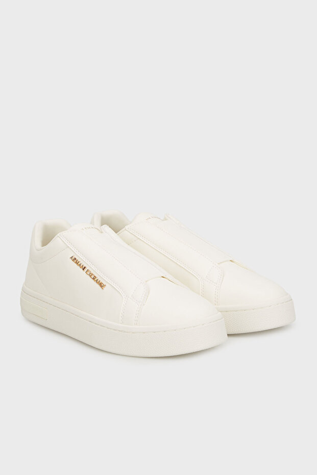 Logolu Kalın Taban Slip-On Sneaker Ayakkabı AYAKKABI XW001623 AF17449 U0011 - 2