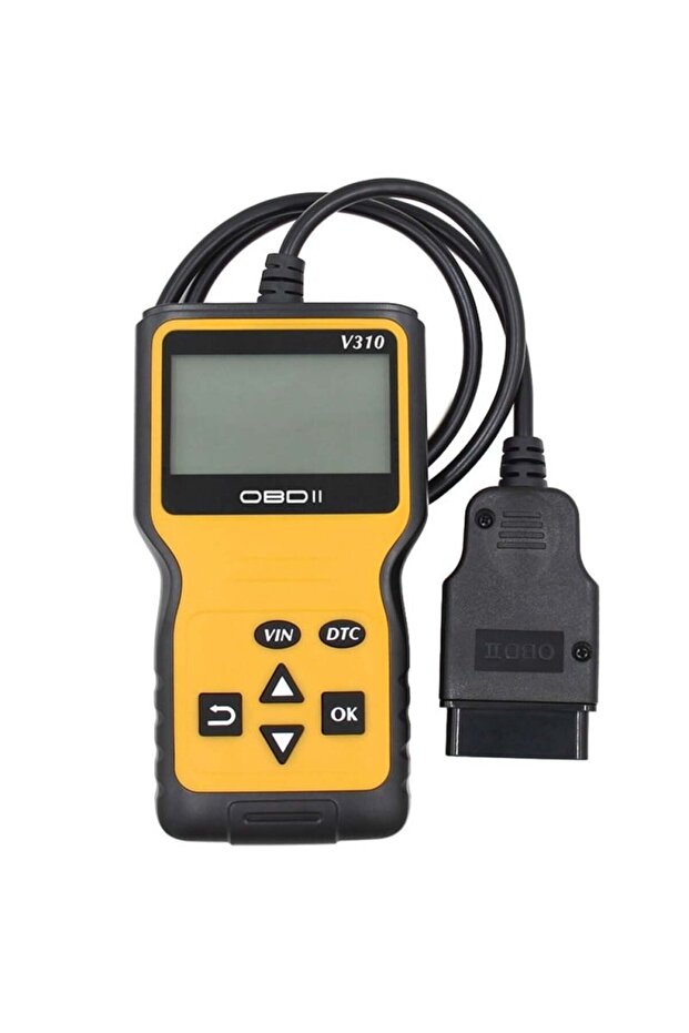 ® V310 Car Diagnostic and Scan Tool, OBD2, Read/Clear Fault Codes, LCD Screen, ABS/ESP/SRS, - 1