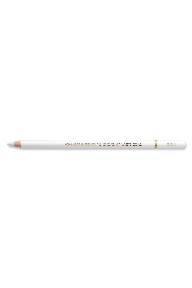 Koh-I Noor Sanatsal Gioconda White Coal White Coal Fuzion Pencil (Pack of 12) White Coal Pencil 8812