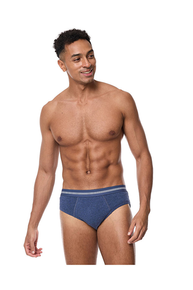 3 Pack Solid Briefs - 4