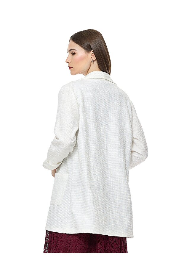 Solid Jacket with Pockets - 3