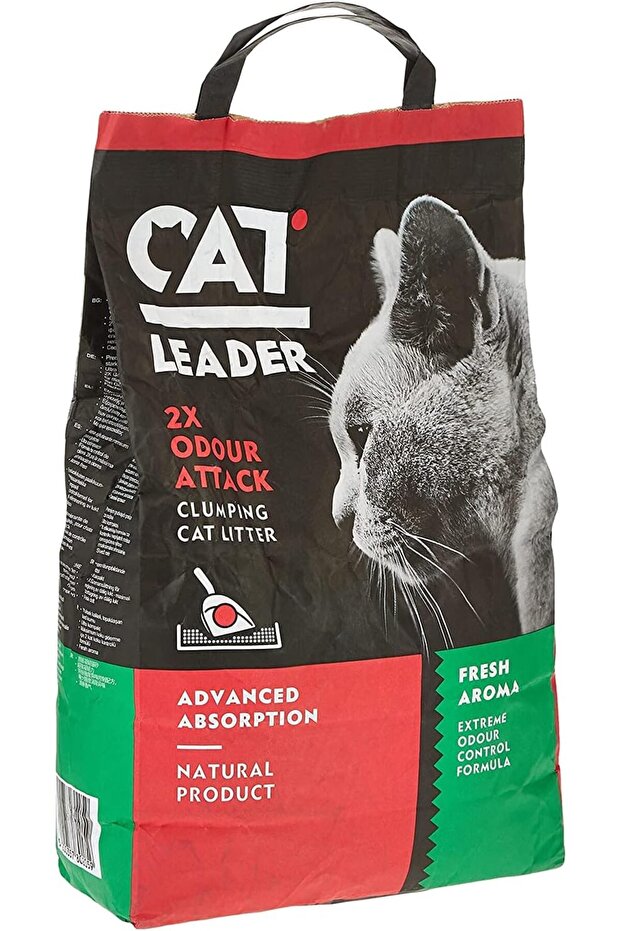 Cat Leader Clumping 2XOdour Attack Fresh Aroma Cat Litter Fragrance Fresh scent 5kg