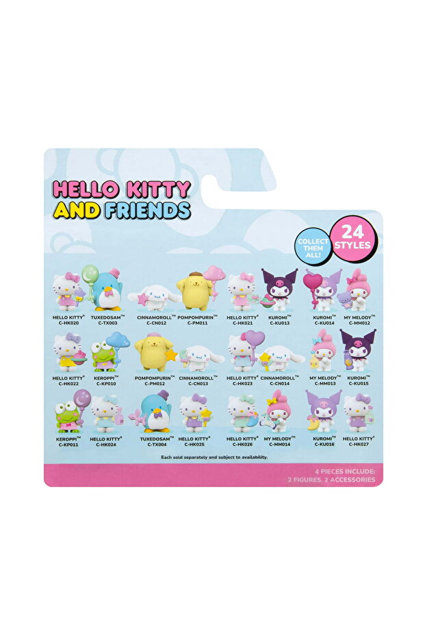 and Friends Dreamland Figür Seti – Hello Kitty & Tuxedosam 2’li Paket (Aksesuar Dahil) - 5