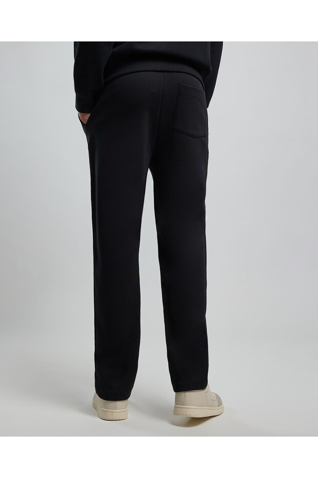 بنطال رياضي سادة مع خصر برباط - 4