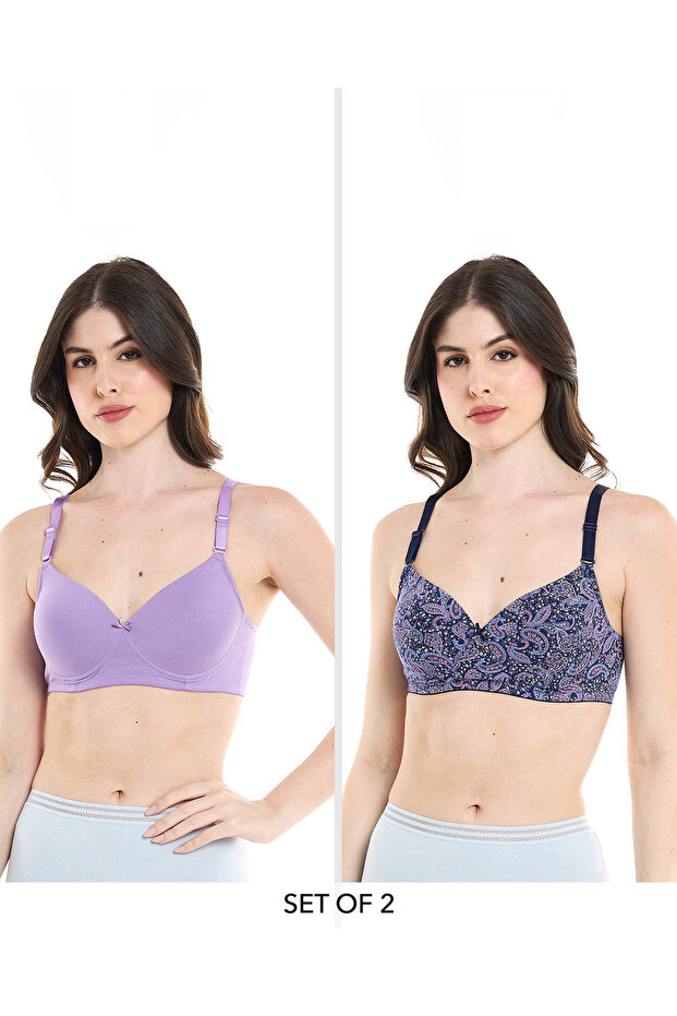 Pack of 2 Lightly Padded T-Shirt Bras