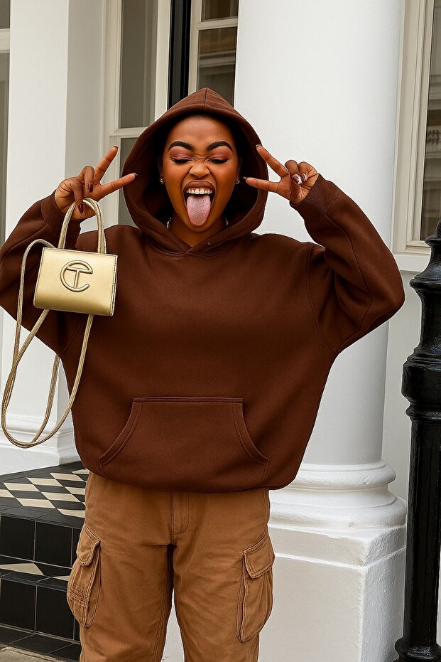 3 Yarn Combed Cotton Unisex Solid Color Sweatshirt
