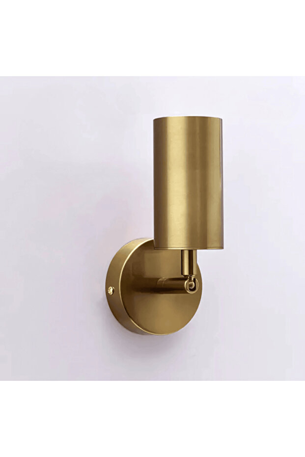 مصباح حائط حديث قابل للتعديل باللون الذهبي، E27 - 3